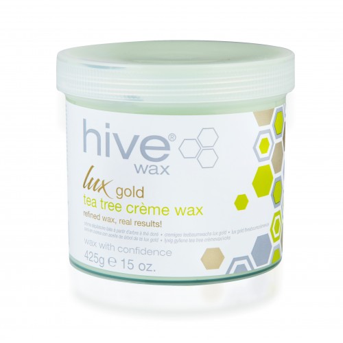 'Lux Gold' Tea Tree Crème Wax