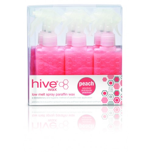 Spray Peach Low Melt Paraffin Cartridges 80g (6)