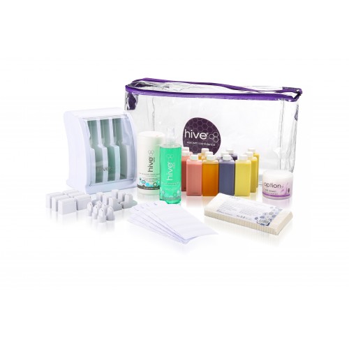 Mini Multi-Pro Cartridge Heater (3 Chamber) Roller Waxing Kit